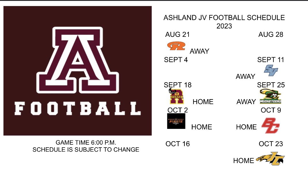 Ashland Tomcats Freshman Football AshlandFreshman Twitter Profile