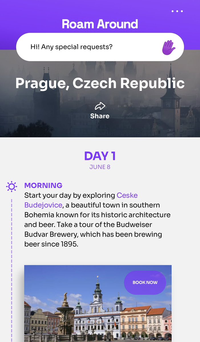 dabit3's tweet photo. 300,000 in gross bookings, one of the world's largest AI travel planners

over 6 million travel itineraries 🤯

if you haven’t used @roamaround_io lately you should definitely check it out, it’s 10x better than before 

incredible work @Shie_eth https://t.co/7uKpfczo9n