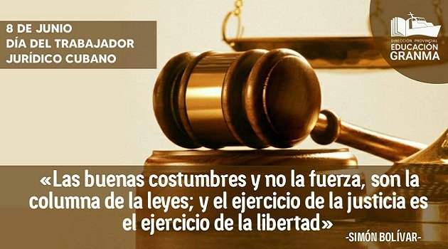 Estomatología Puerto Padre.
Hoy se celebra el día del Trabajador Jurídico Cubano...
#SomoCuba
#SomosContinuidad 
#SomosRevolución