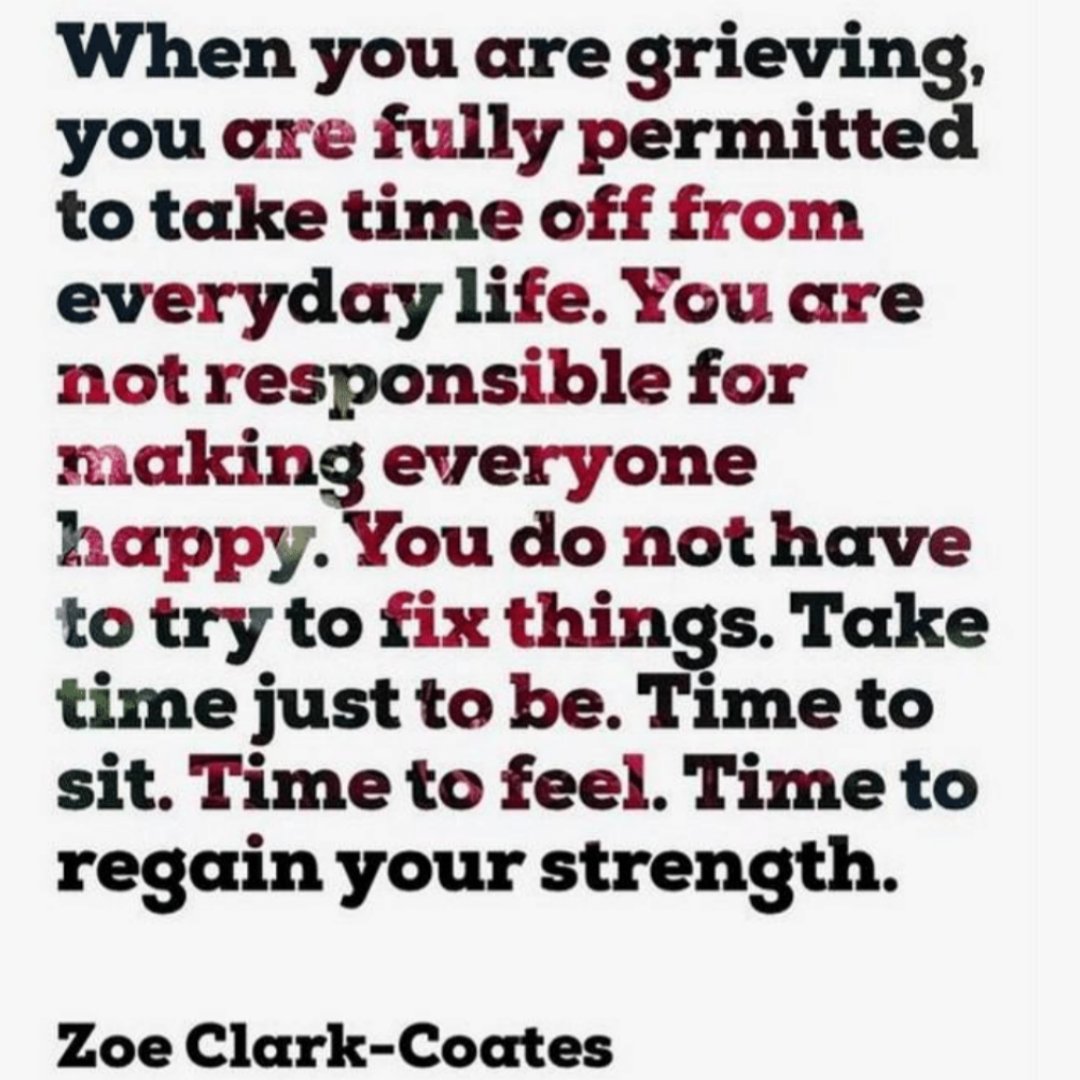 HealGrief's tweet photo. Remember, you don't need to feel pressure to do things a certain way. Take all the time you need to start healing, and begin whenever it feels right for you.

https://t.co/SVBDxSA1mR https://t.co/IekxXxByy1