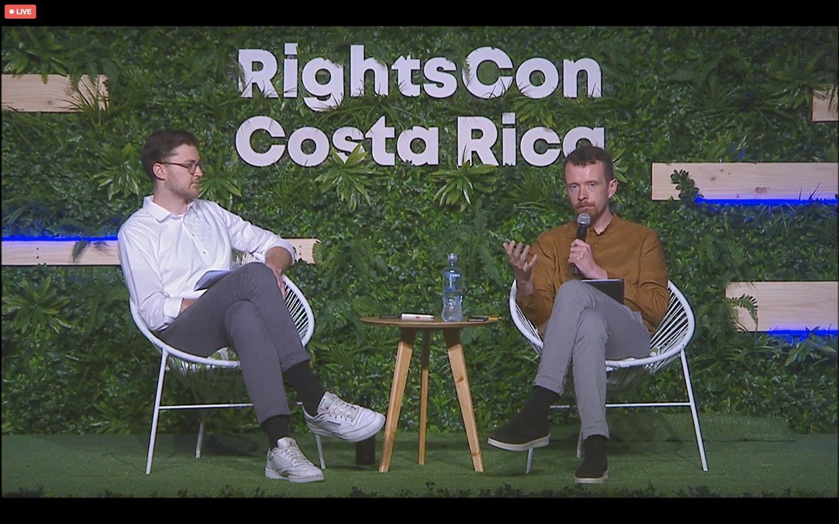 "Many companies are claiming to build the future, so this is not simply about product management" - important reminder by <a href="/djleufer/">Daniel Leufer</a> at #Rightscon2023, emphasizing the need for open access, careful consideration of risks, and in my interpretation, integrity in AI
development.