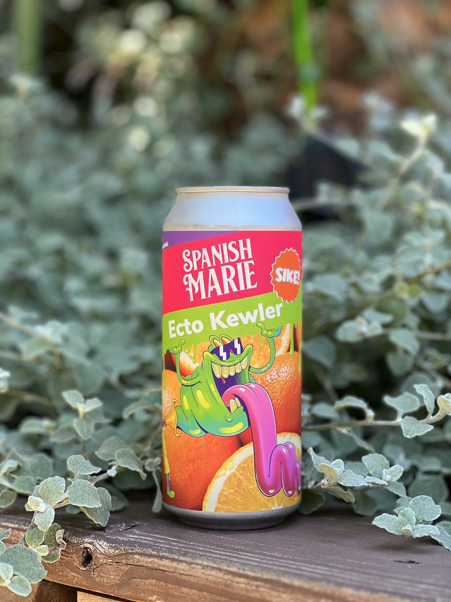 house_drift's tweet photo. ๐๐ Just arrived at Drift House: ECTO KEWLER from Spanish Marie Brewery! This limited-edition sour beer brings the 90s back with Oranges, Tangerines, and a hint of Lemonade. Available in-store only. #DriftHouse #ECTOKEWLER #mustbe21 https://t.co/H58uv2lFqR