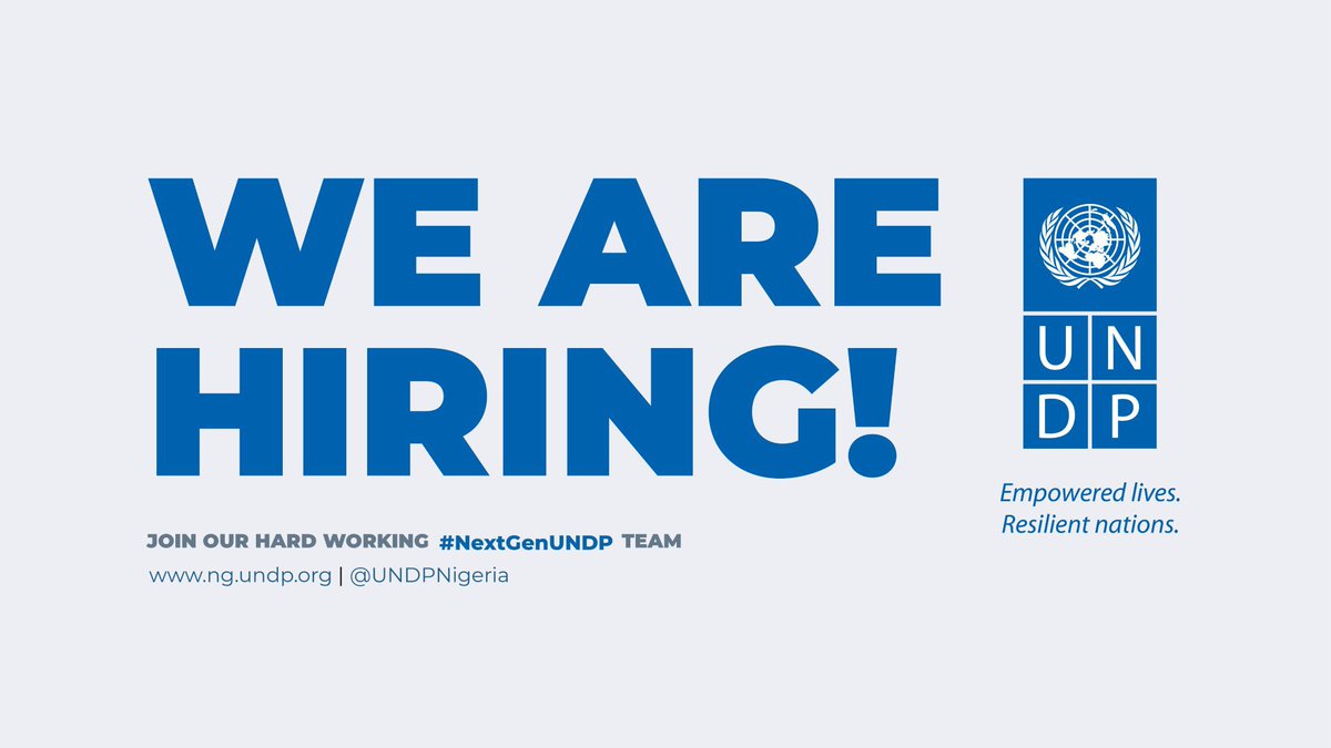 Calling on Storytellers and Content Producers! 

We're looking for Content Production Agencies to help raise awareness about UNDP Nigeria's impactful programs and priorities.

Apply before 14th of June 2023 - bit.ly/3CgXCh1