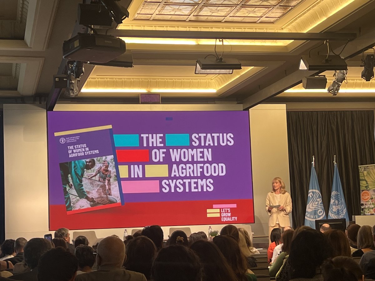 ESI_Brussels's tweet photo. FAO report Status of women in agrifood systems is a valuable contribution to guide the EU towards implementing further policies aiming at a fair and equal system for women worldwide. 👏
ESI believes that empowering women is vital to meet the food security challenges. https://t.co/ThtcBeZuWC
