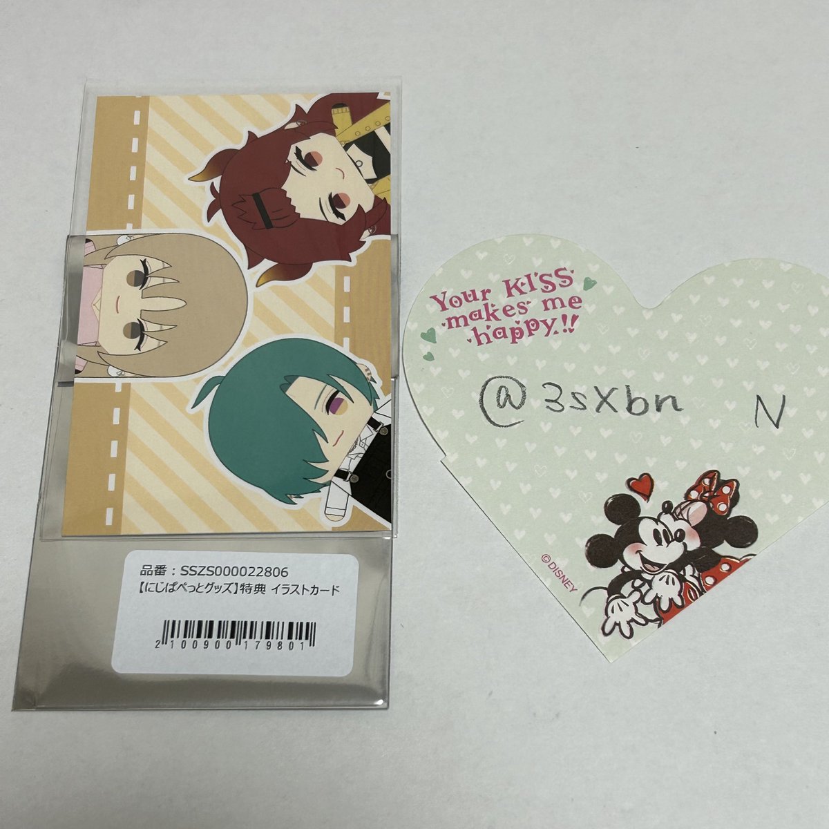 3sXbn's tweet photo. 【交換】にじさんじ　にじぱぺ　グッズ　特典

▷譲 🐼🔔🔥

▷求 ⚗️️🎩🐤🏢

よろしくお願いします https://t.co/gkPtPpmMm5