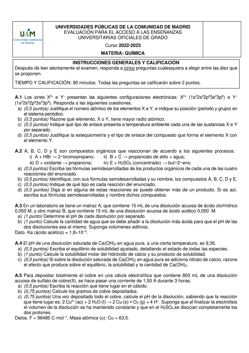 FiQuiPedia's tweet photo. Examen EvAU Madrid Química 2023 realizado hoy, incluye soluciones oficiales
https://t.co/TZLE8O8YSB
Actualizadas tablas, iré añadiendo CCAA cuando pueda
https://t.co/knKW872ltf
https://t.co/aZh1w2nvLZ
cc @quimicaPau https://t.co/w8BB12MtFG