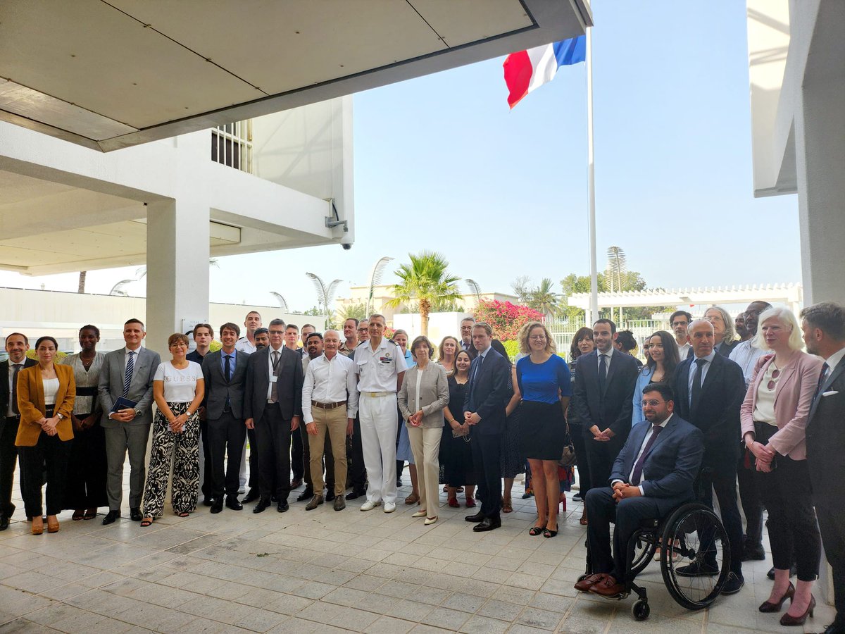 Ambassadeur de France au Qatar on Twitter "Ravis d'avoir accueilli