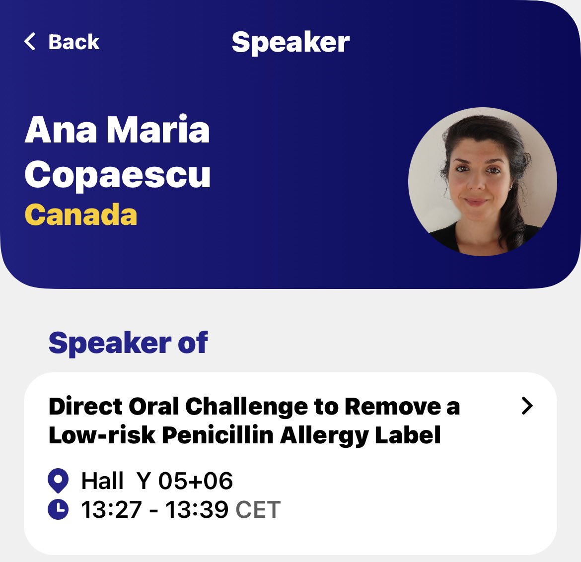 Ana Copaescu (@anacopaescu) on Twitter photo So excited to have arrived in sunny Hamburg for #EAACI2023.
Also very happy to have the opportunity to share our research tomorrow #drugallergy #Penicillin <a href="/JasonTrubiano/">Jason Trubiano</a> <a href="/CAAR_Aus/">Centre for Antibiotic Allergy & Research</a> <a href="/AllergyMuhc/">Allergy Immunology MUHC</a> <a href="/McGill_DOM/">McGill_DOM</a> So excited to have arrived in sunny Hamburg for #EAACI2023.
Also very happy to have the opportunity to share our research tomorrow #drugallergy #Penicillin <a href="/JasonTrubiano/">Jason Trubiano</a> <a href="/CAAR_Aus/">Centre for Antibiotic Allergy & Research</a> <a href="/AllergyMuhc/">Allergy Immunology MUHC</a> <a href="/McGill_DOM/">McGill_DOM</a>
