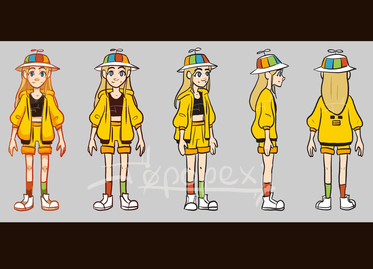 Jopopexii's tweet photo. Baghera Jones design for homework ✨🐥🍭

#QSMP #Bagherafanart https://t.co/rp5qAPE5jW