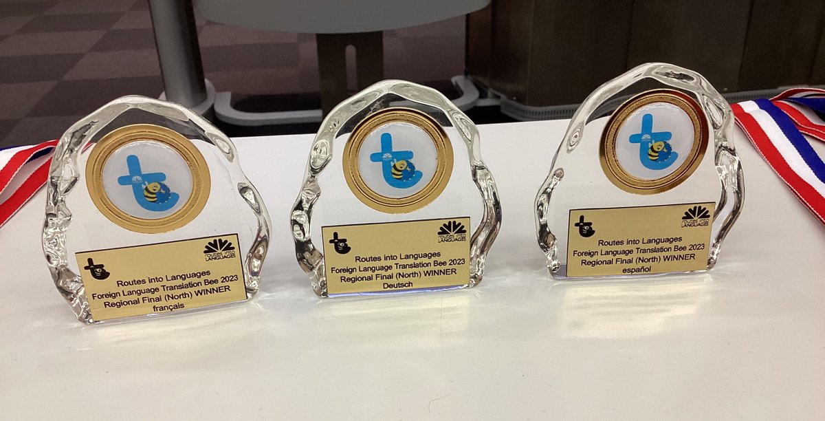 Honoured that DeLC got to host today's <a href="/Routesintolangs/">Routes into Languages</a> Translation Bee Regional Final <a href="/LancasterUni/">Lancaster University</a> for Years 8 &amp; 9 students. Incredible performances by all the competitors and well done to all involved! #lovelanguages