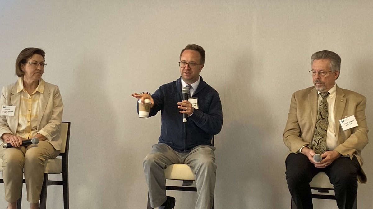 Bloomington Legislators worked hard for <a href="/bloomington_mn/">City of Bloomington</a> during the 2023 session delivering funding for public safety, 494 work, Bloomington Remembers Veterans, and BIG. Nice to hear from &amp; thank Senator Wiklund &amp; Reps Coulter &amp; Elkins at today's <a href="/MplsChamber/">Minneapolis Regional Chamber</a> Legislative Breakfast