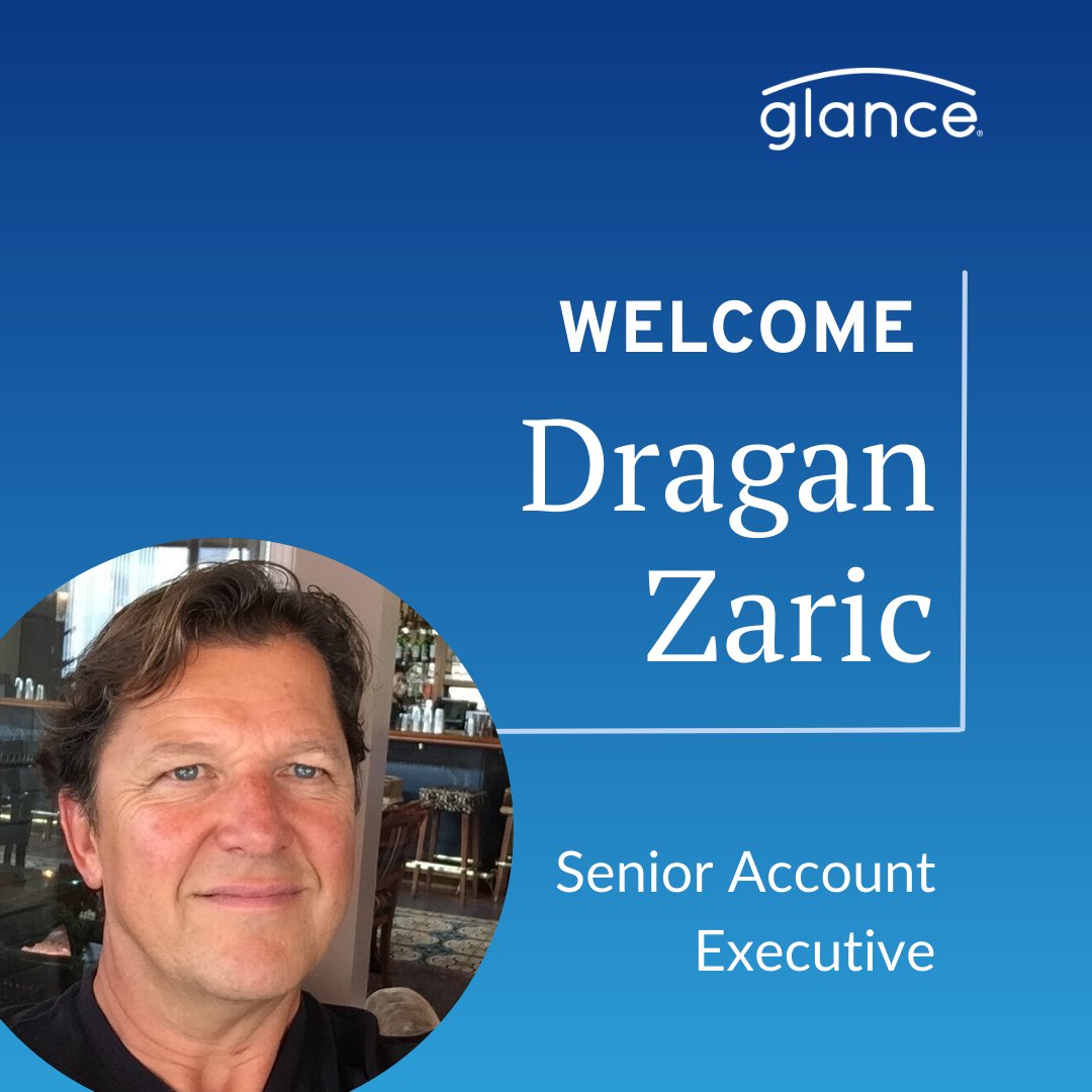 glancenetworks's tweet image. Please join us in welcoming Dragan Zaric, Senior Account Executive. We&apos;re excited to have you on the Glance team, Dragan!

#GlanceNetworks #LifeAtGlance #BostonTech