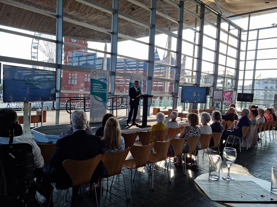 Great event yesterday at The @SeneddWales in Cardiff. @Britishpolio Fellowship presented its Optimal Care Pathway for people affected by #polio. This is what care should look like if you are living with the late effects of polio and/or Post-Polio Syndrome. Support us!