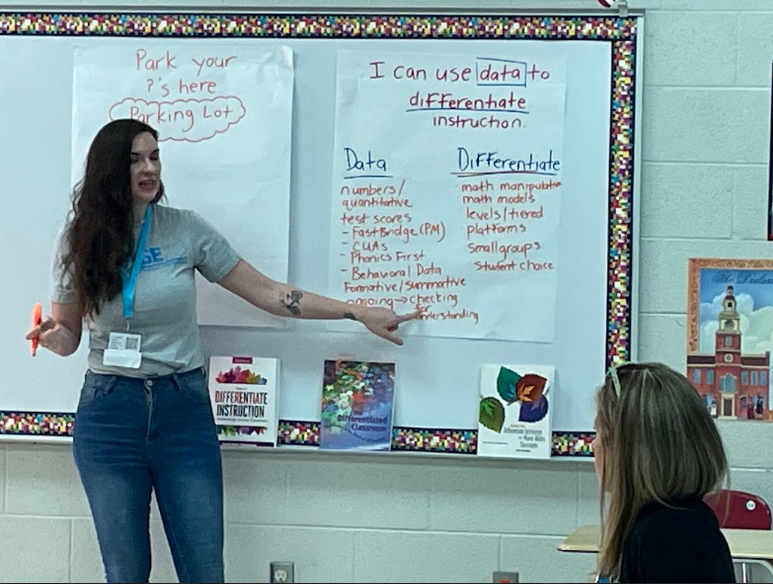 NSandigo7122's tweet photo. My happy place... Teaching adult learners so they can be rockstars for their students. #ENGAGE23 #CMCSSENGAGE #CMCSSInduction #DifferentiatingInstruction https://t.co/tTfurDKA61