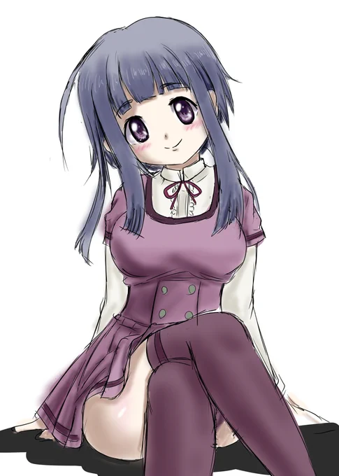 #なめこイラスト #マギレコ #広江ちはる #南津涼子 #竜城明日香