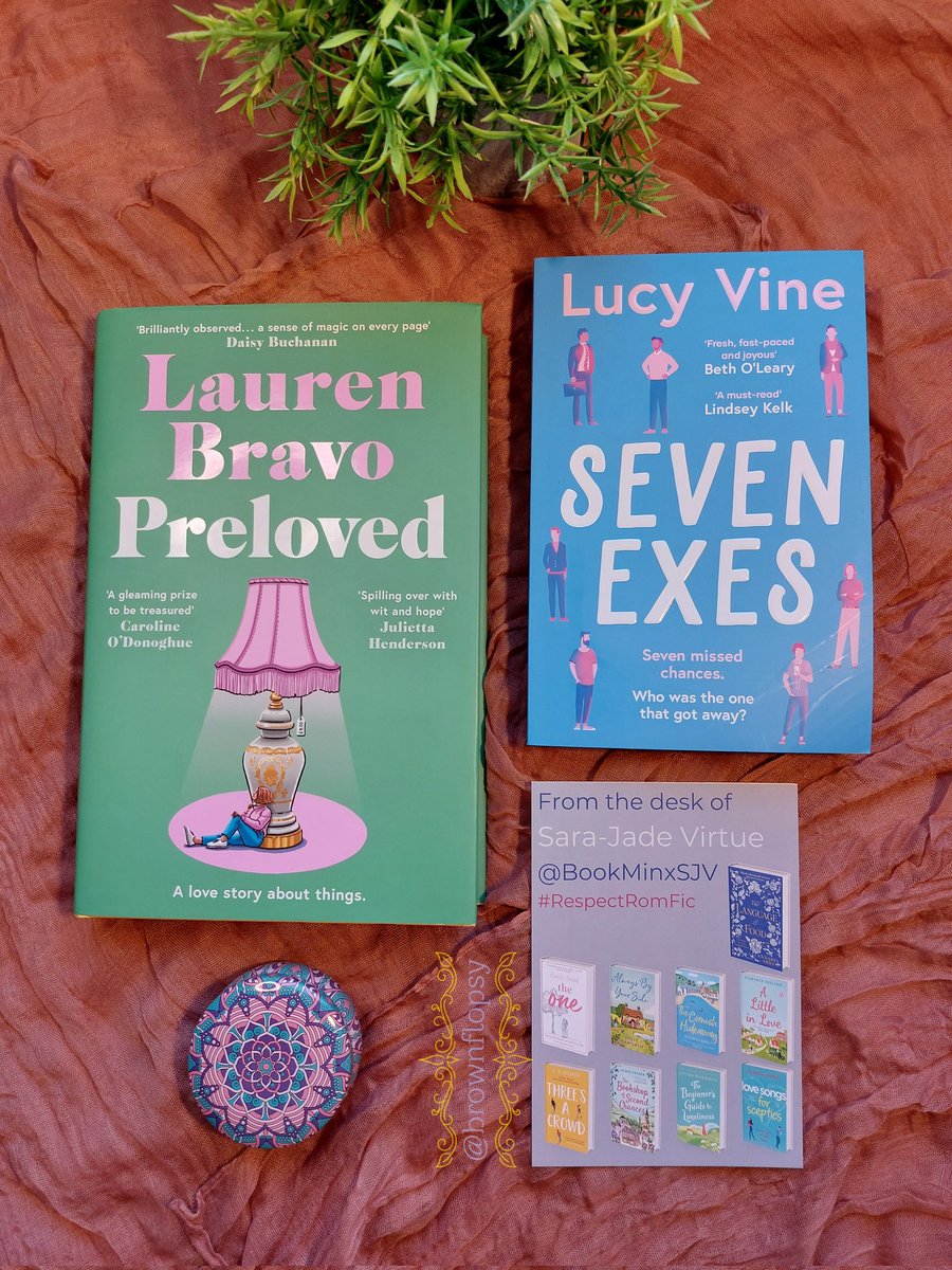 Thank you to the lovely @BookMinxSJV for these wonderful @TeamBATC goodies, which I cannot wait to read! #Preloved by @laurenbravo and #SevenExes by Lucy Vine are both out now! #RespectRomFic #RomanceRocks ❤❤❤