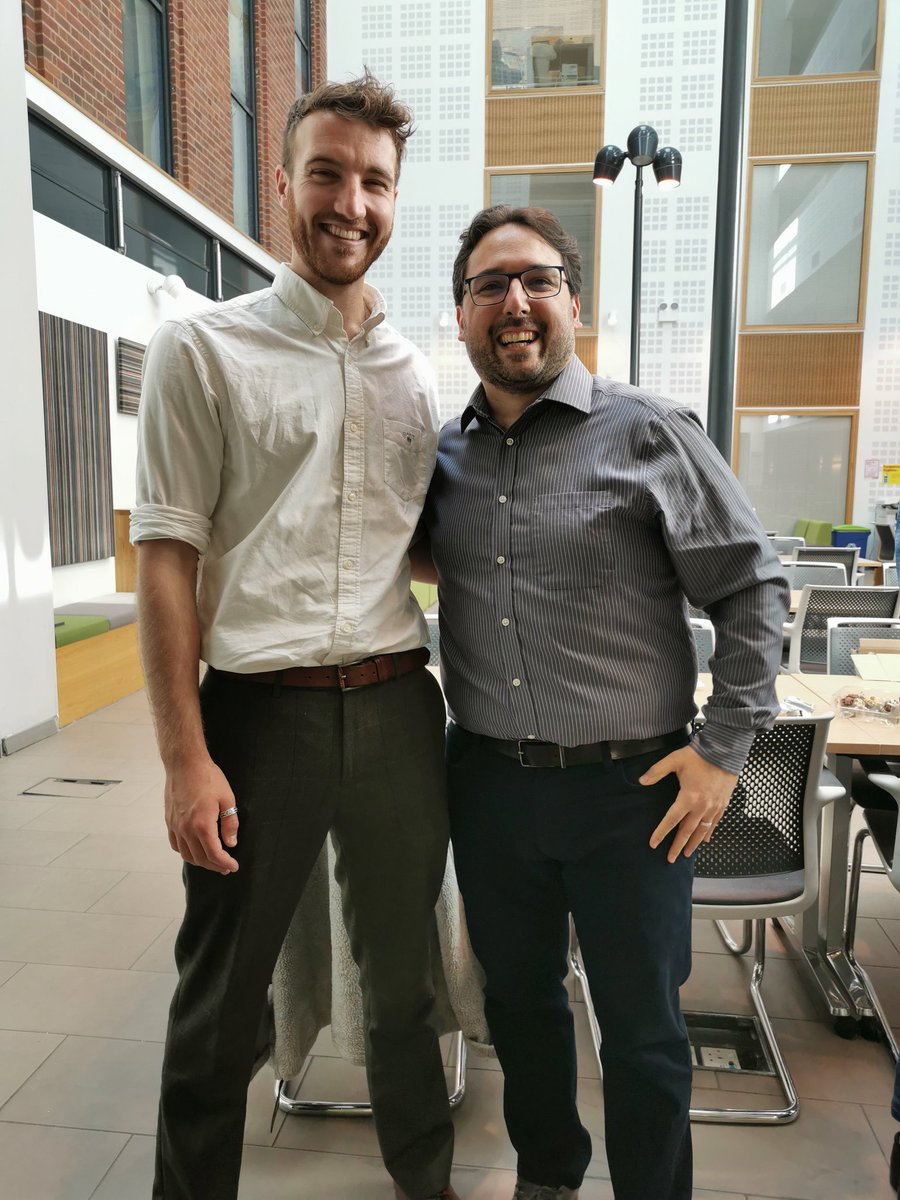 Well done Dr Will Henson for defending your PhD today and passing the viva with minor corrections! Proud supervisor! Big thanks to Prof @timothycootes and Prof @ClaireBrockett for examining and the other two Supervisors Dr Shannon Li and Prof @claudiamazza5!!!