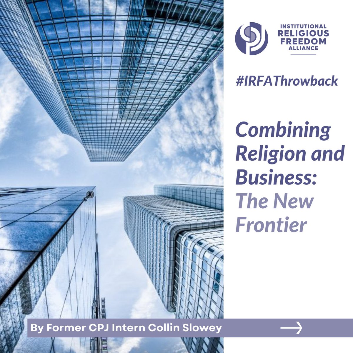 cpjustice's tweet photo. In this week's #IRFAThrowback, former CPJ intern Collin Slowey gives three examples of companies that have welcomed a diversity of faiths into the workplace #faithandwork #religiousliberty #throwbackthursday https://t.co/UZO6mlSCvV https://t.co/oM401qehLd