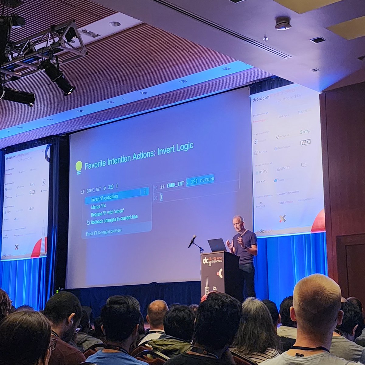 Intention actions are so cool! ✨
Awesome keynote #dcsf23!