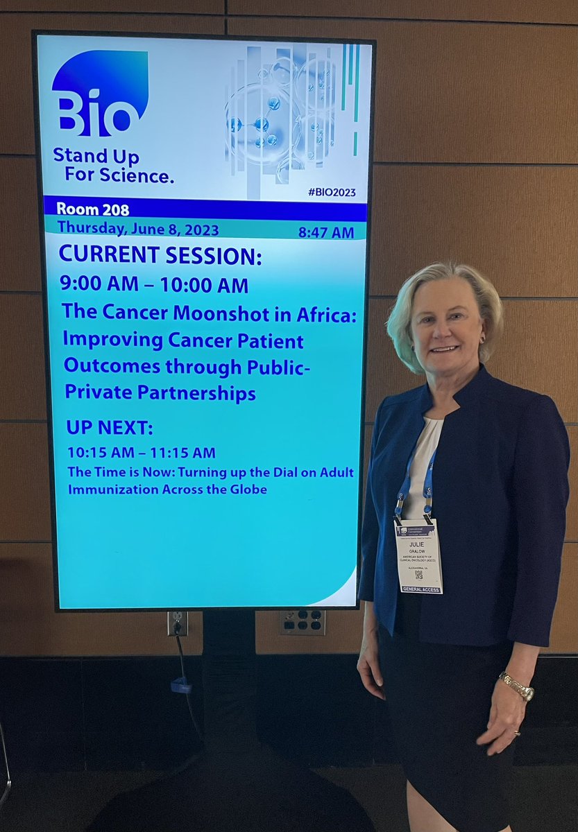 jrgralow's tweet image. Speaking on partnerships in bringing the Cancer Moonshot to Africa at #BIO2023 in Boston