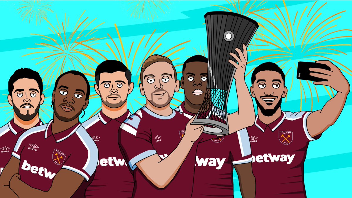 Late congratulations to the conference league champions !!⚒️⚒️

#WestHamUnited #WestHam #conferenceleaguefinal