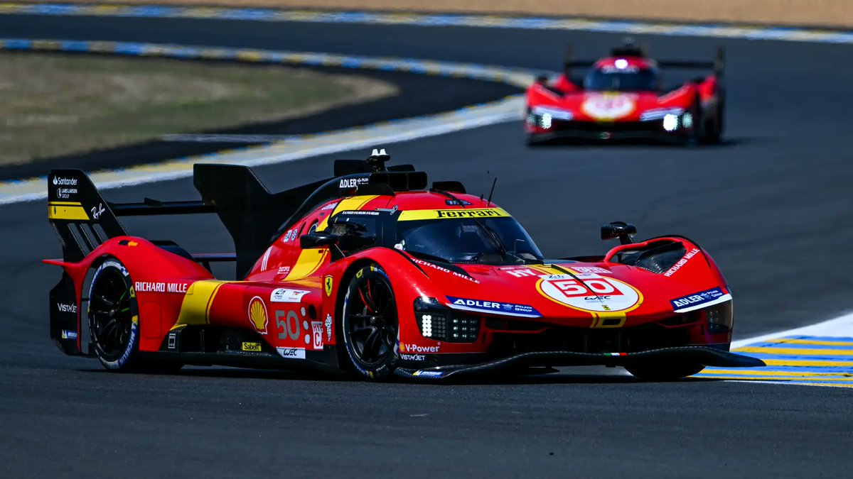 Le Mans 2023 Qualifying: Ferrari draws first blood with 1-2 for Hyperpole shootout. Top eight cars that'll battle for outright pole were separated by less than a second. Game on → topgear.com/car-news/le-ma…