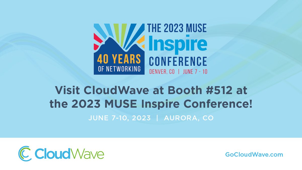 GoCloudWave's tweet photo. #MUSEInspire: @GoCloudWave presents “#CybersecurityAsAService-Advance Your #Cybersecurity Program &amp; Remove the Burden from Your IT Team” @ 1:30. Later, catch “Best Practices for Securing #HealthcareIT Across Public/Private/#Cloud Edge Environments” @ 3:10. https://t.co/AYAGsMPZR0 https://t.co/va1PziHgL6