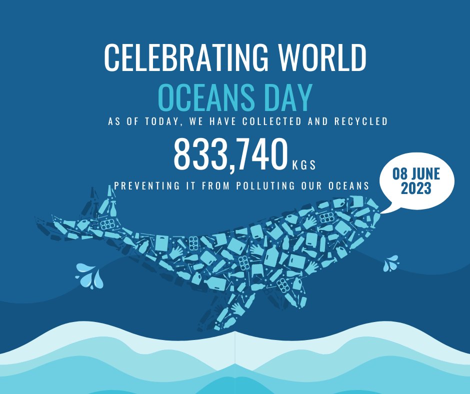 This #worldoceansday #TerraCycle Foundation has now prevented over 833,740kgs of #oceanwaste #marinedebris Help #protecttheocean stop #oceanplastic #microplastics 
Make a donation today to help reach 1 million! Donate: b.link/wod2023
#oceanlovers #saveouroceans #oceans