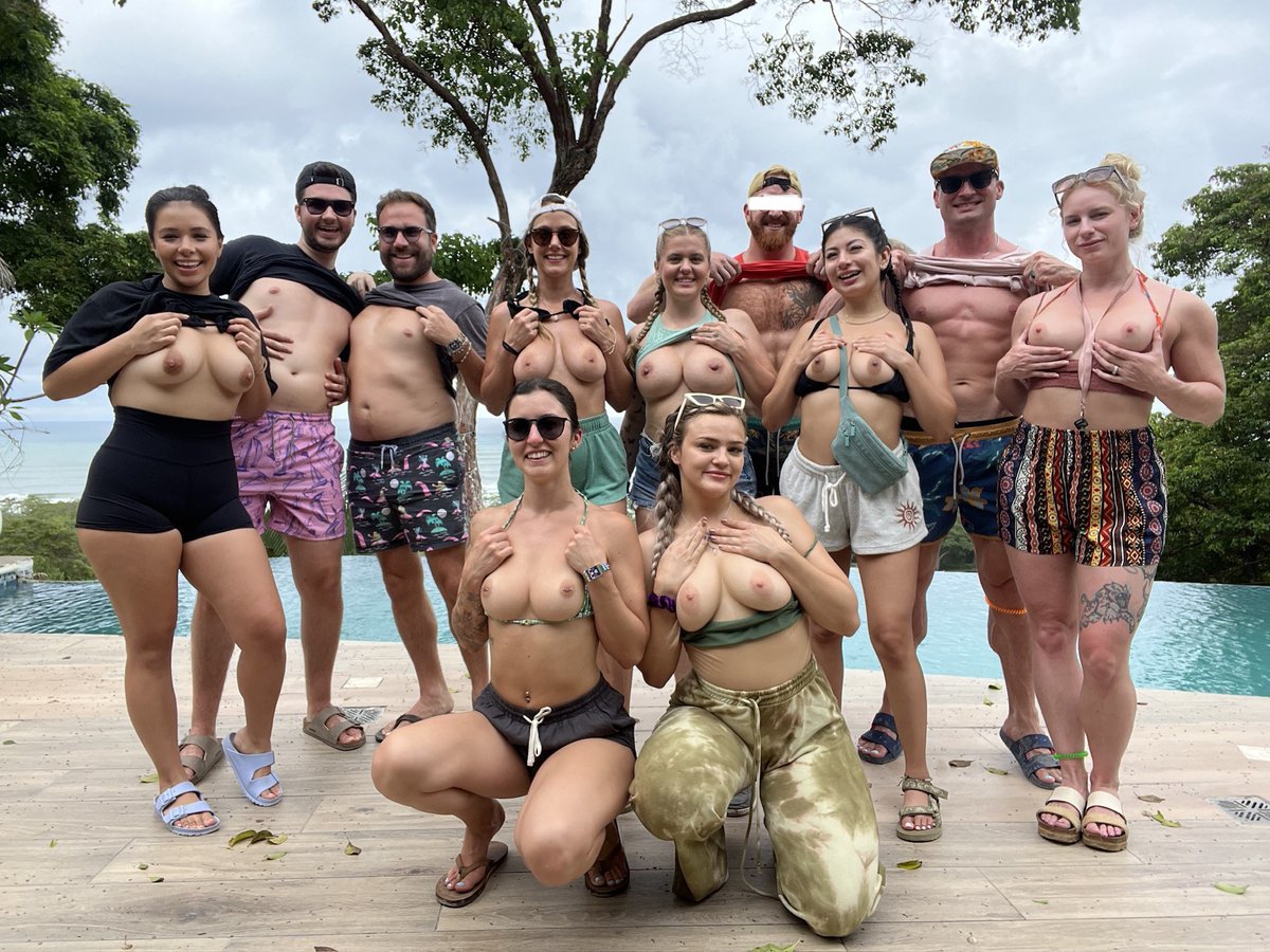 NakedBakers's tweet photo. Spent the whole day yesterday adventuring around Costa Rica with this amazing group of people 💕 so grateful to be here

w/ @alwayssofiaxoxo  
@austinfilms_
@flashingemma
@venessasbutt
@wisconsin_tiff
@TheLevLieben
@TheCamiStrella
@fit_jake_switch
@fit_elf_tal https://t.co/UsNIWzaXSN