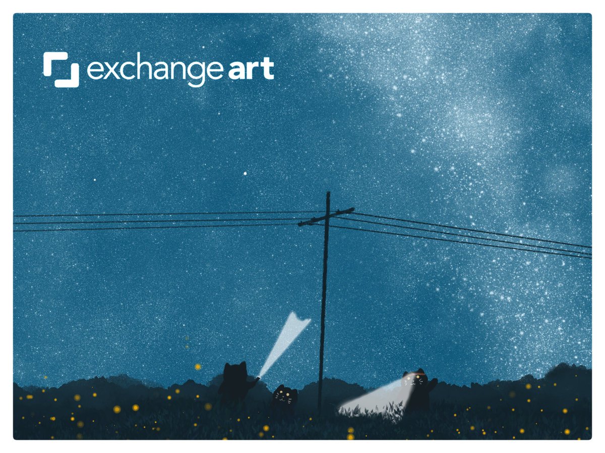 🌟New Drop🌟
" Den of Cute " (1/1)
" Milky Way " just listed on 
<a href="/exchgART/">Exchange Art</a> 
 and is ready for auction 🐱🙏🖼️🐳
(24 Hr.)

Type : PNG 2000 x 1500 px

Reserve price : 0.8 SOL ◎

Link : exchange.art/single/9CewaUz…

#SOL #Solana #SolanaNFT #SolanaCommunity #Solanaart