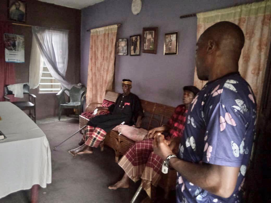 CEHRD's tweet photo. GGF.The paramount ruler, Chief Monday Nwige was represented by the secretary, Engr. Adolphus Tam Jacob. The project seeks to strengthen the conservation of mangroves in the Kono creeks especially the Nwenua #conservation area, Khana Local Government Area, Rivers State. https://t.co/96QjDupVdg