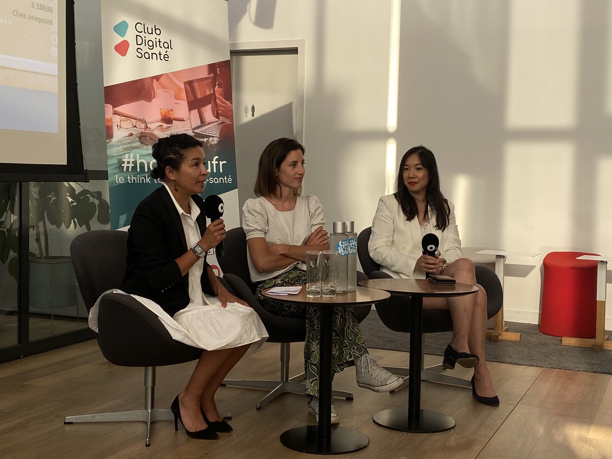 Dlalande75's tweet photo. 📷Souvenir de notre rencontre Irl @hcsmeufr 
« Digital et Santé de la Femme »
🙏Merci à @IloveMySLife @InesBenAmor6 @LucileLim @LoubnaMeliane @SamAlanbari 
@onepoint 
#hcsmeufr 👍🏻@NathalieBissotC https://t.co/WaSdADojMg