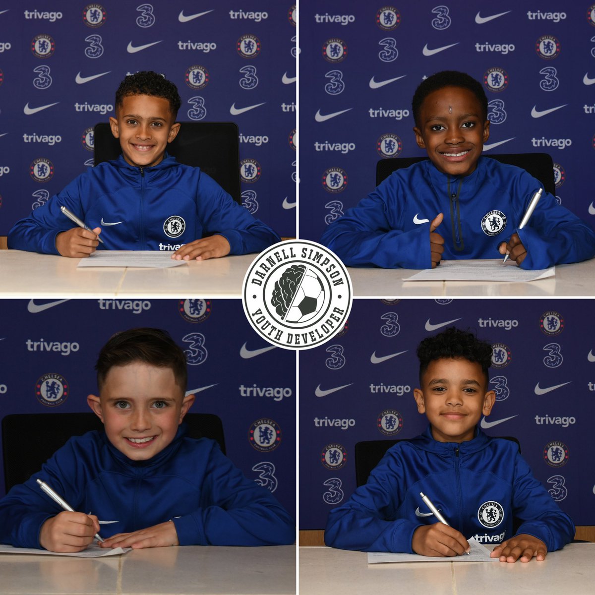 Official ✍🏽 Proud to of played a part in these boys journey so far 💙