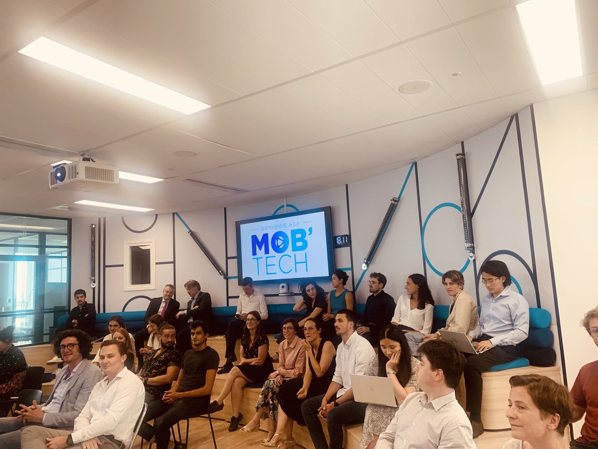 #Mobtech saison 4, c’est parti ! 
17 startups, spécialistes des problématiques #RH, sont réunies avec nos collaborateurs.  
Ce soir on pitche, on échange, on partage nos écosystèmes innovants et on parle d’avenir !  
On vous dit bientôt la suite.
#LeadingPositiveTransformation