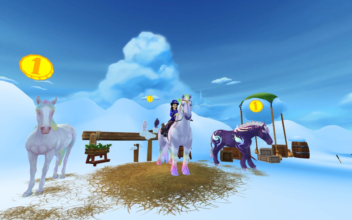Two new beautiful rainbow horses and one chonky boi

#StarStable #StarStableOnline #SSO