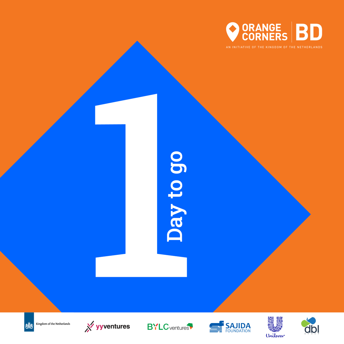 📢24 hours left!⏳​​

This is the last chance to apply to the first cohort of the Orange Corners Bangladesh Incubation Programme!   ​​

Don't miss out on this life-changing opportunity to access training, networks, and funding, so apply now! orangecorners.com/country/bangla…