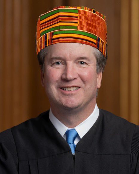 ettingermentum's tweet photo. Kavanaugh after Republicans went to war against Bud Light https://t.co/4RqaJe3K6B