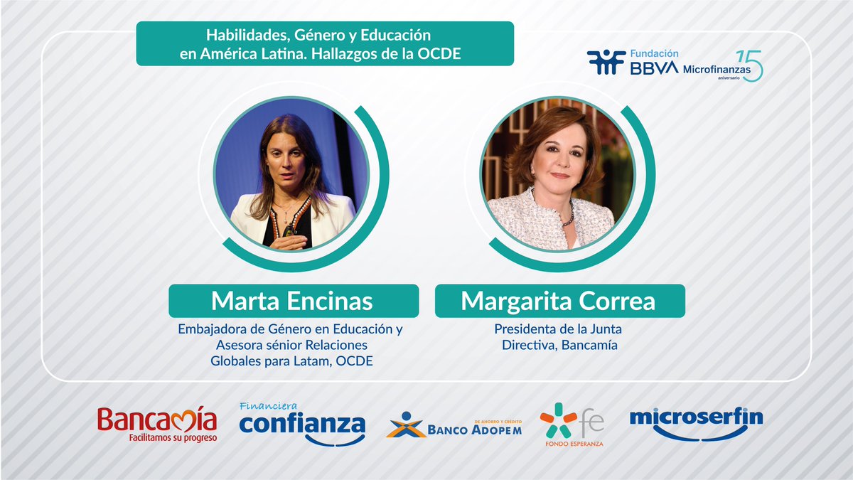 FMBBVA's tweet photo. Entrevista a @MartaEncinasM , embajadora de Género en Educación y asesora principal para América Latina del Secretariado de Relaciones Globales de la OCDE #AvanzarInnovando https://t.co/PYkolTUhe0