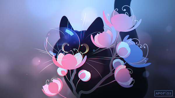 apofissx's tweet photo. Sakura cats! Part II (=｀ω´=)'🌸 https://t.co/nx3YfWjfSm
