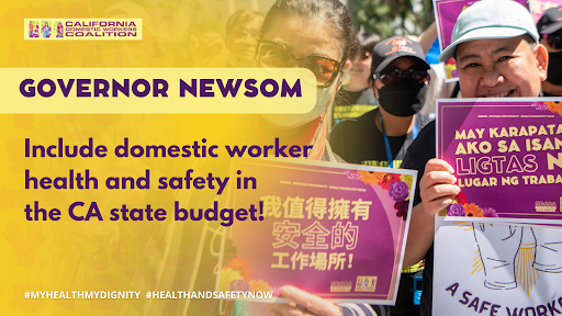 HiHemployers's tweet photo. Our homes should be safe workplaces! #CA depends on the essential care provided by over 300,000 homecare workers, nannies, house cleaners, &amp; gardeners! We urge you to include domestic worker health &amp; safety in the final budget! @CAgovernor  @GavinNewsom @SenToniAtkins @RendonAD62 https://t.co/lA0nDk25l0