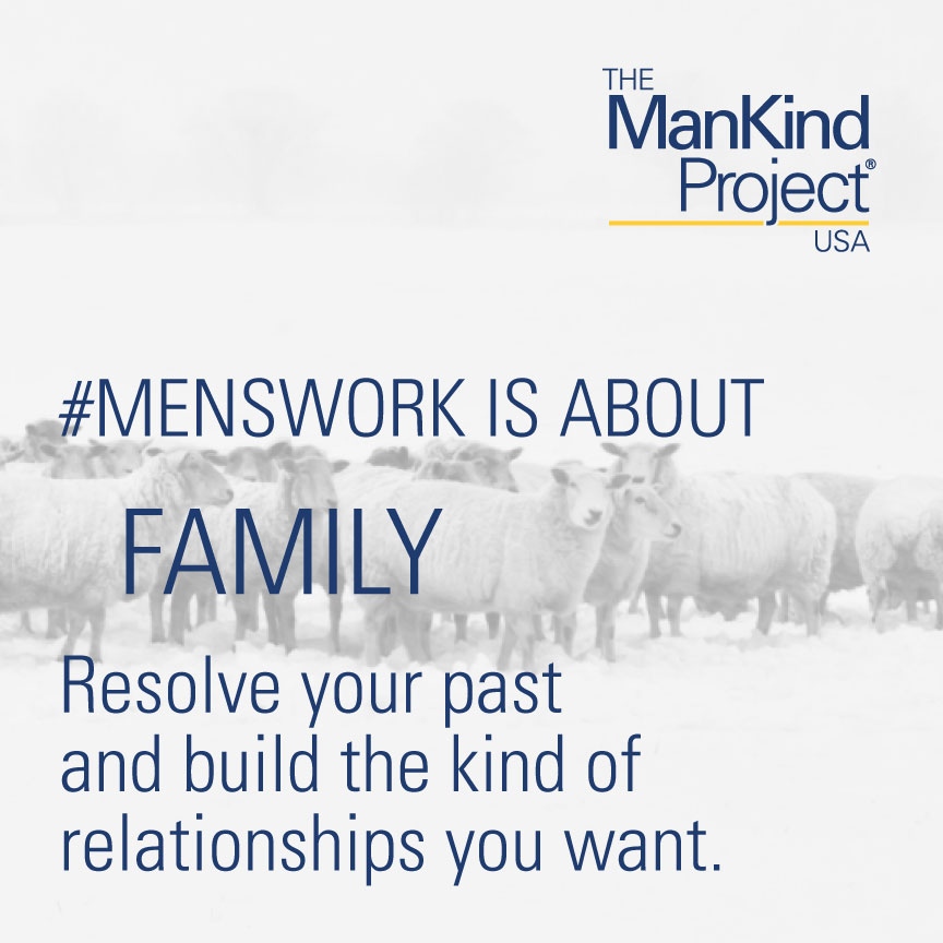 MKPGCA's tweet photo. Menswork is about FAMILY. Resolve your past and build the kind of relationships you want. 
#MensWork #HealingMasculinity #ManKindProject #TheManKindProject #NWTA #IamResponsible #NewWarrior #MensHealth https://t.co/ie21LssRQj