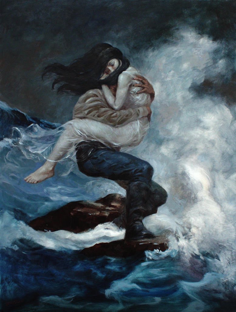 entangled completely, hearts conjoined: 

in friendship
in stories 
in laughter 
in sadness
in sorrow 
in love 
in kisses 
in complete carnal madness

kindred souls 
perfect lovers

#vss365 #twitterpoetry 
art Sidharth Chaturvedi