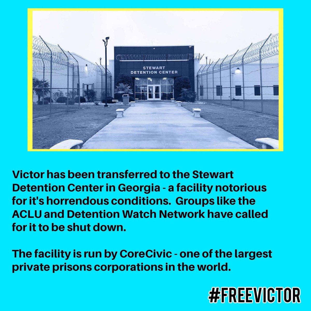 Free Victor, send funds this way #StopCopCity