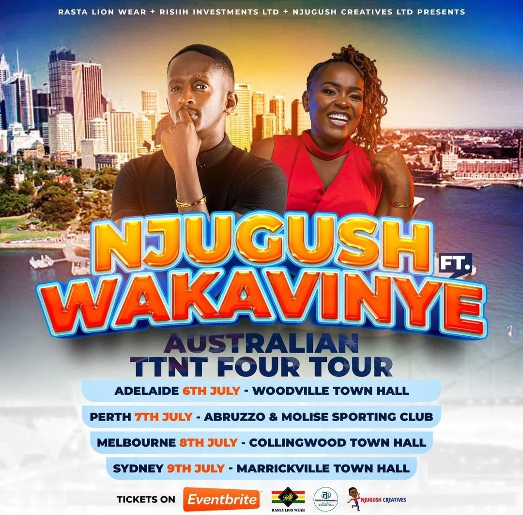 BlessedNjugush's tweet photo. #Ttnt4 AUSTRALIA tour.
@rastalionwear @RisiihltdGet your tickets
Mean while preorder your Watch link on https://t.co/QkDMS2sLJT for 150kshs only. Ttnt 4 premiers online on 9th July https://t.co/ORle0EvXrt