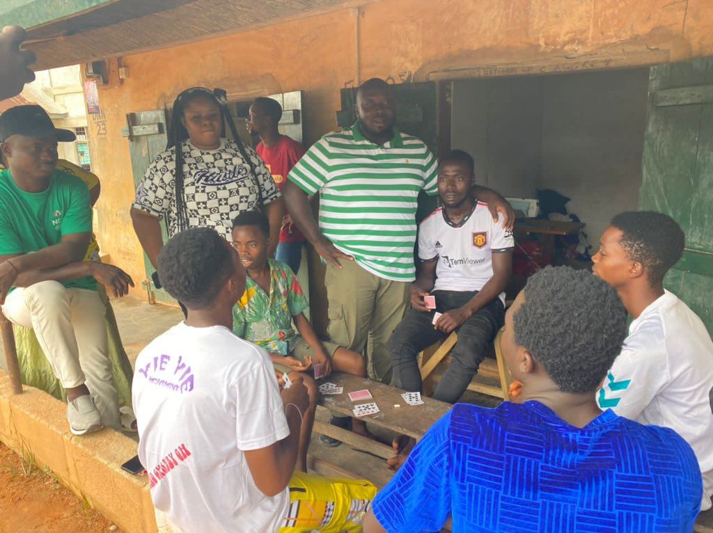 Saint_Chevnna's tweet photo. Affable and Zealous Commander Pablo ❤️🔥🔥, Day 3 in Assin North.. #YouthPower #GreenArmy #AssinNorthForNDC #MobilizingForPower https://t.co/vewr9rWl5n