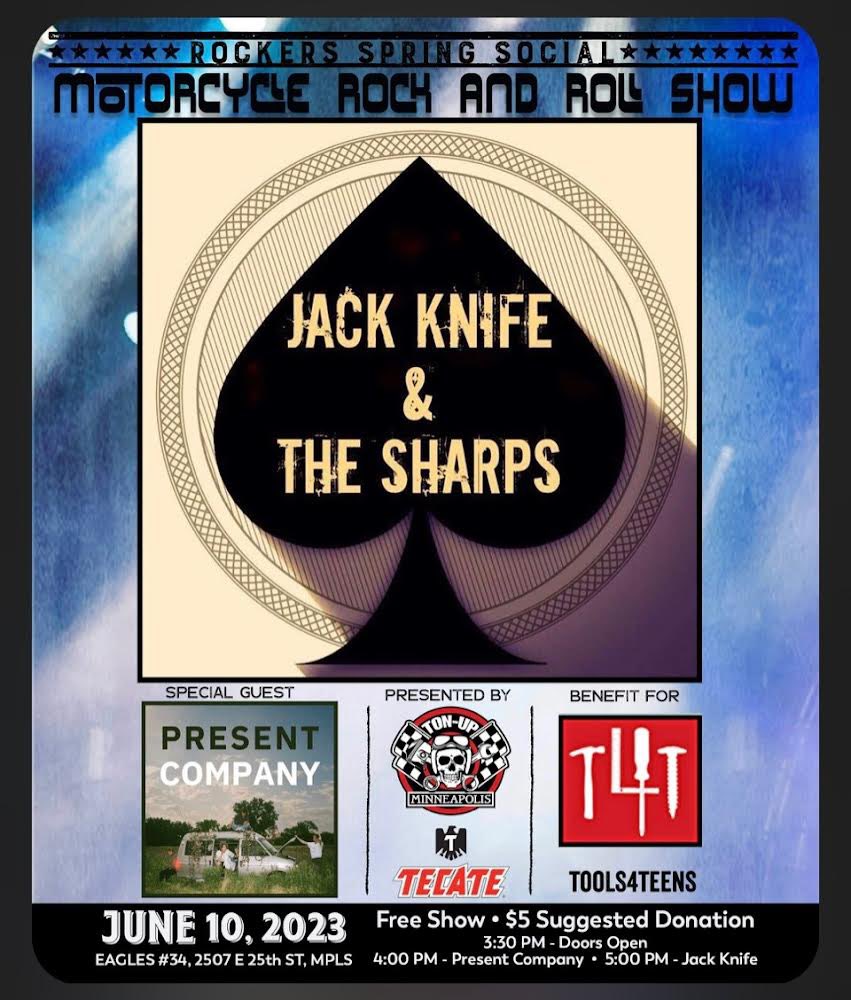 Get your motorcycle and get to the gig PCO fans, pull up into the building and do donuts on the dance floor. We want to ride your motorcycles while we play.