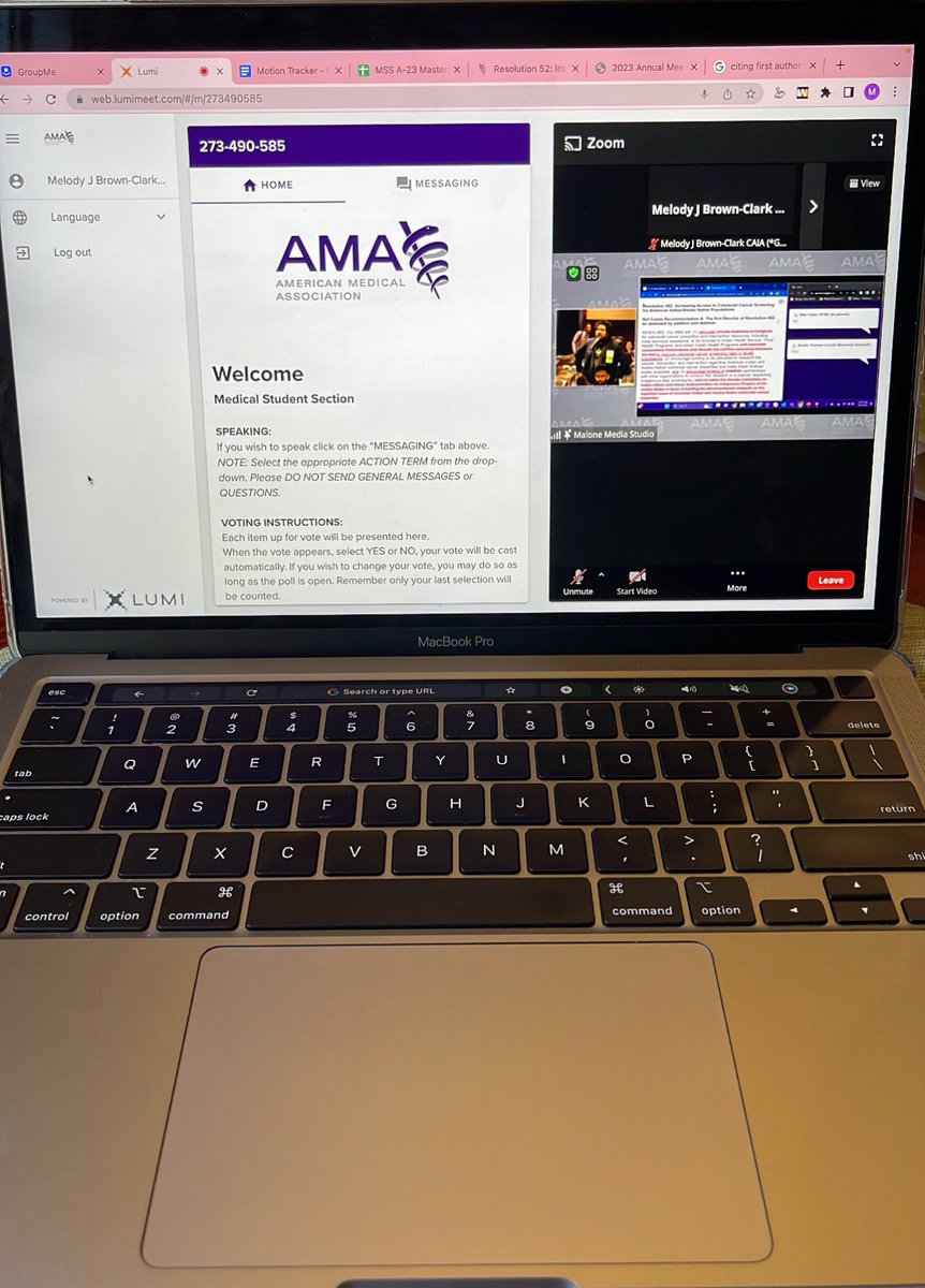 Three generations of Cherokee women sat at my kitchen table today and watched as the AMA-MSS voted to not adopt the resolution I authored - Increasing Access to Colorectal Cancer Screening for American Indian / Alaska Native Populations. I am disappointed, but have not given up!