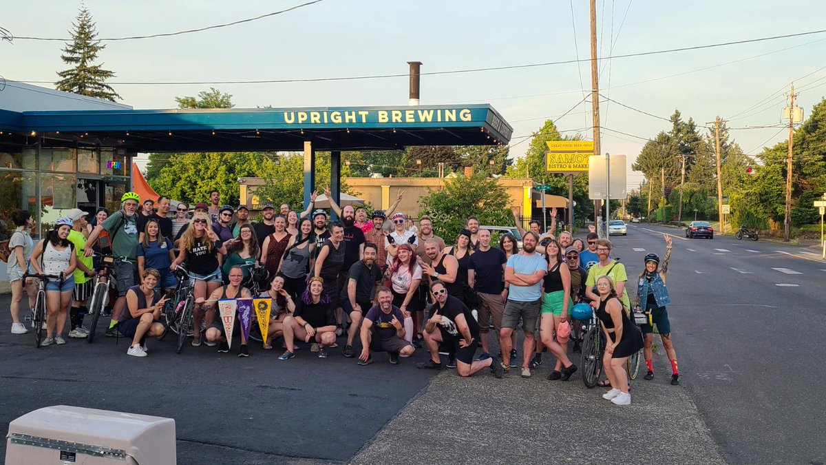 We took a few years off for the pandemic but I think this is our 11th Cully Pub Crawl ride for Pedalpalooza.  See you all again next year!