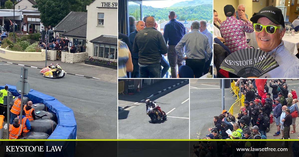 Thanks to everyone who joined us for our annual TT event in Ramsey yesterday. It was great to see so many of our clients and contacts and catch up while watching the fantastic racing!