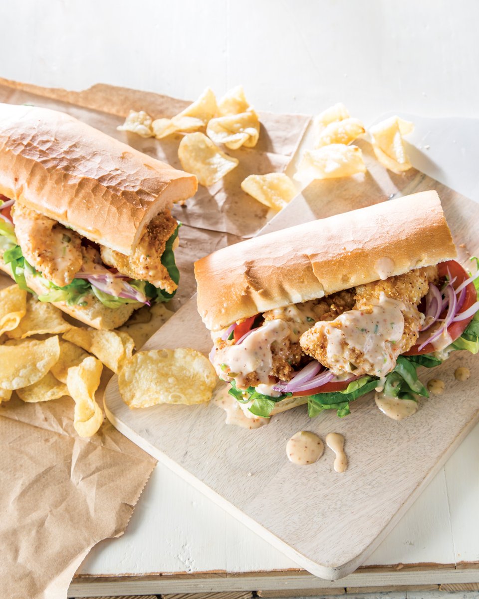 Po' boys are a staple in Louisiana, and this recipe features crispy fried catfish that is absolutely mouthwatering. bit.ly/2K9IaIs

#friedcatfish #catfish #poboys #fish #easyrecipe #Louisianacookin